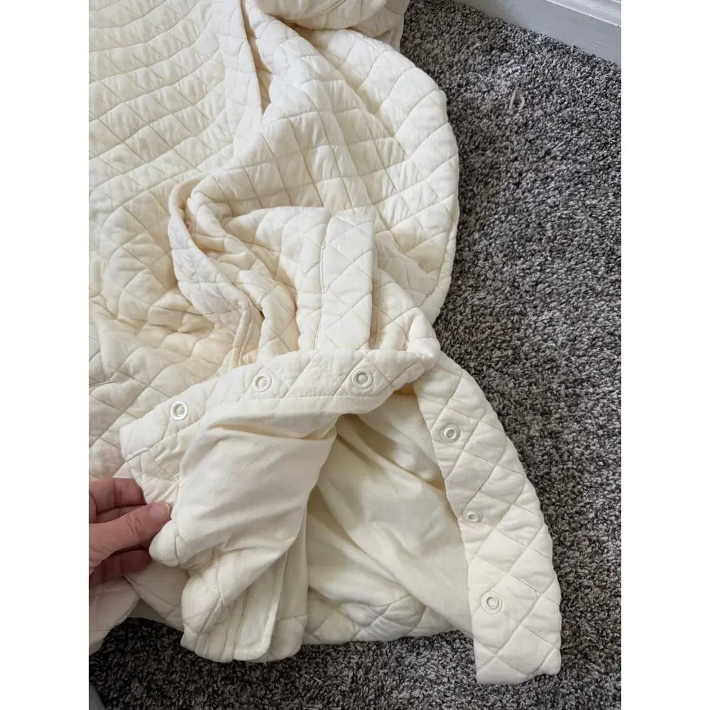 Mono B Quilted longline women's vest size L